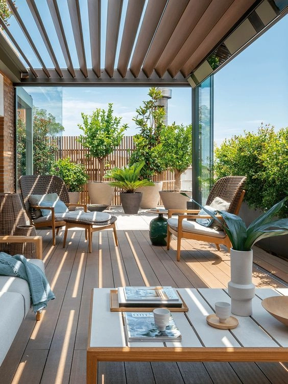 Pérgolas en terrazas: 10 diseños para que te animes a sumarlas a tu casa –  Revista Para Ti