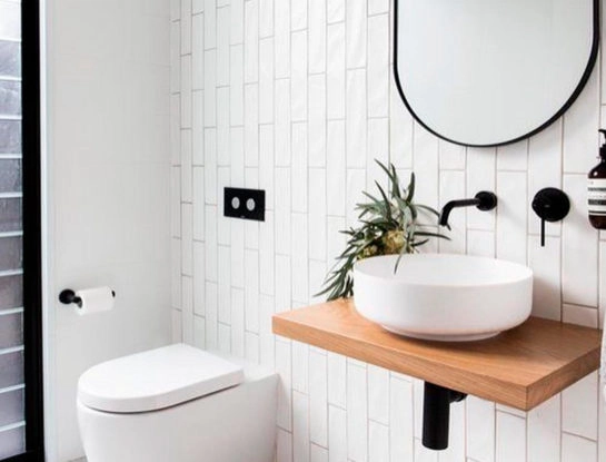 Baños pequeños: 6 trucos para aprovechar cada centímetro
