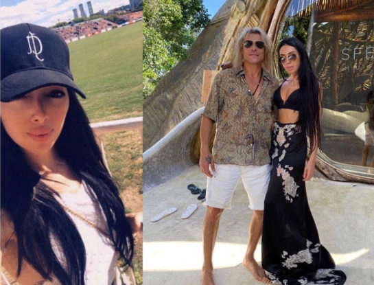 Quién es Sofía Bonelli, la pareja de Claudio Paul Caniggia: nació en Tigre, tiene 27 años, es modelo, traductora de inglés y está comprometida con el ex jugador desde el 2019