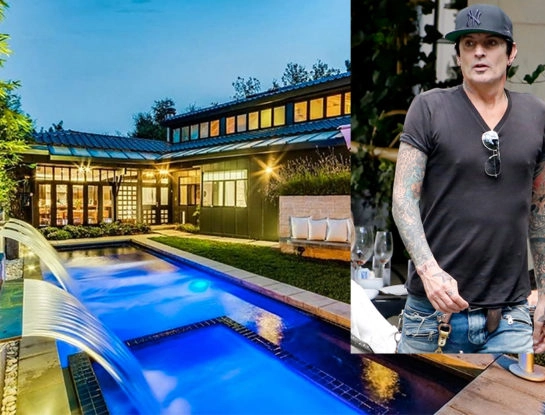 Conocé la nueva casa de Tommy Lee en California: tiene 4 habitaciones y jardines increíbles repletos de vegetación