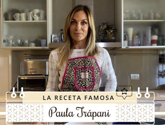 #LaRecetaFamosa: Paula Trápani nos recibe en su casa para cocinarnos un cheesecake de frutillas con un sello propio