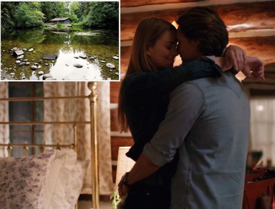 La cabaña de Mel existe y ya fue escenografía de otras series y películas pero nunca tuvo tanto encanto como en "Un lugar para soñar"