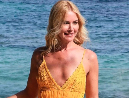 Valeria Mazza sorprendió con su impactante look en una cena junto a Antonio Banderas