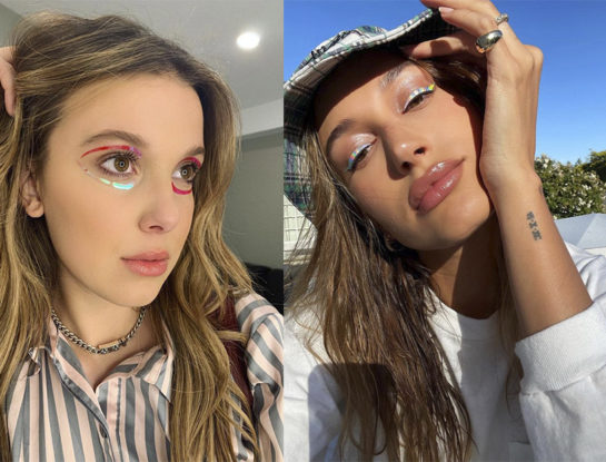 El eyeliner que causa furor entre las famosas ¡es un sticker!