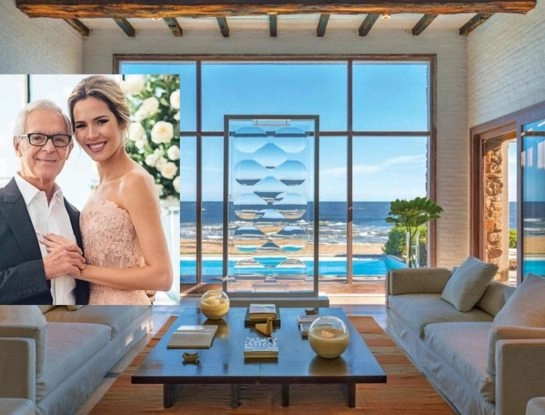 Así es la mansión de Eduardo Costantini y Elina Fernández en Punta del Este: vale 7 millones de dólares, la rebautizaron desde que se casaron y tiene vistas únicas al mar