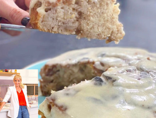 La receta de la torta de manzana y canela de Jimena Monteverde... ¡Muy tentadora!