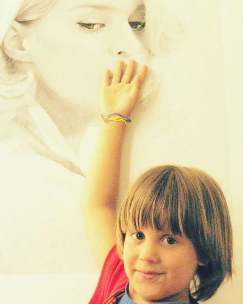 Indio Sanguinetti hijo de Leticia Brédice