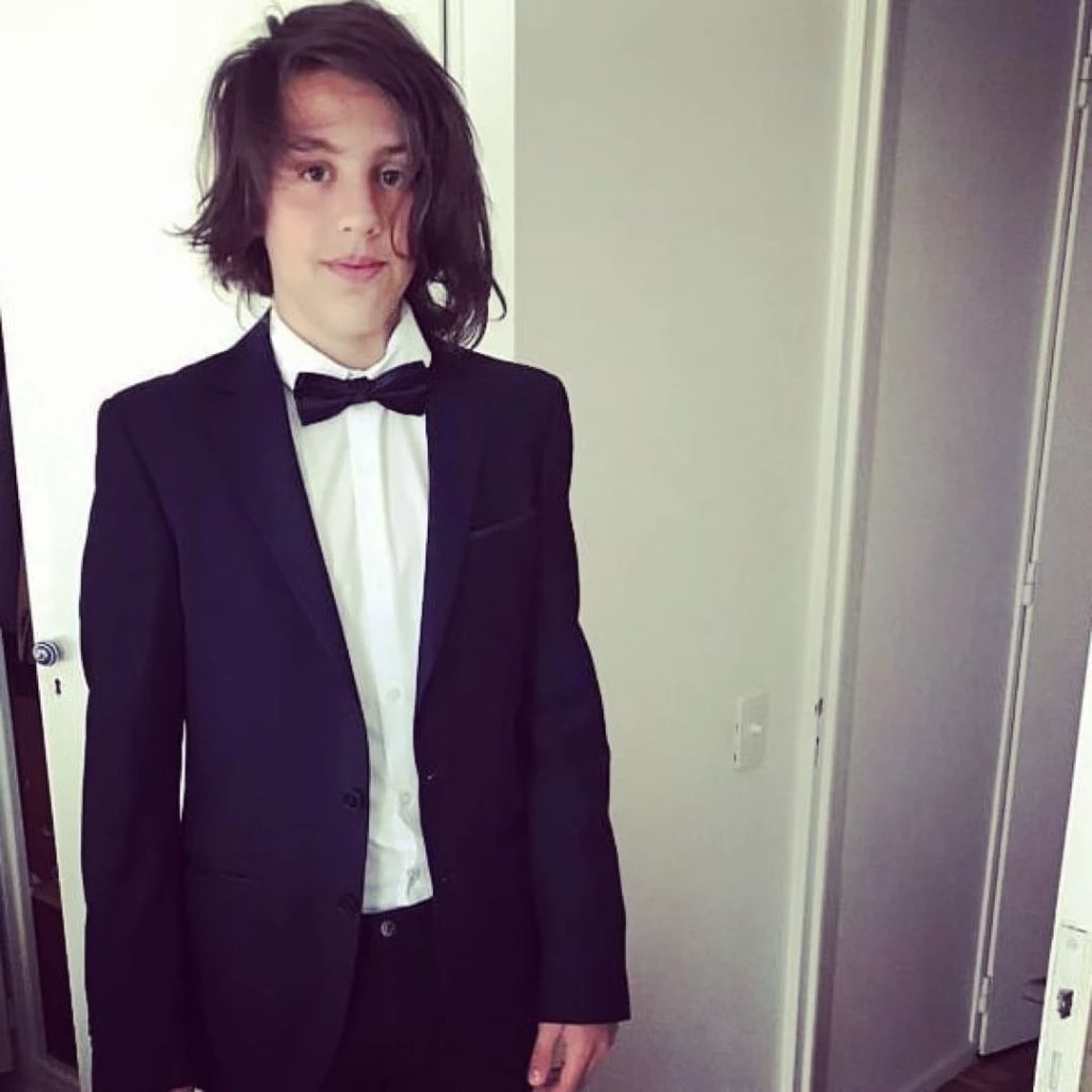 Indio Sanguinetti hijo de Leticia Brédice