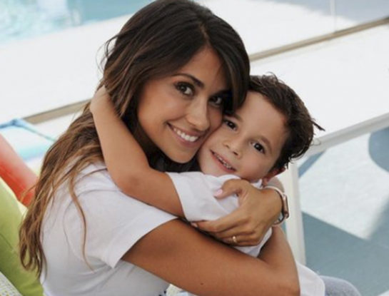El saludo de Antonela Roccuzzo a su hijo Mateo: "¡Sos un loquito hermoso!"