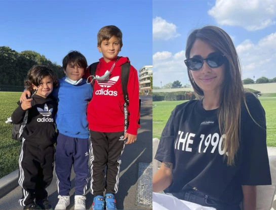 Antonela Roccuzzo, orgullosa de sus hijos: terminaron la primera semana de clases en el nuevo colegio de París