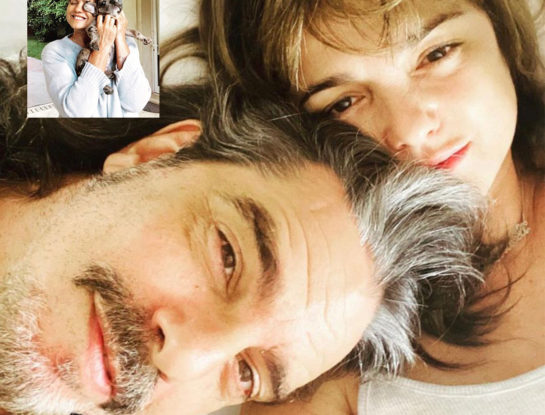 Así es la vida de Araceli González y Fabián Mazzei con 8 cachorros en casa... ¡Pura ternura!