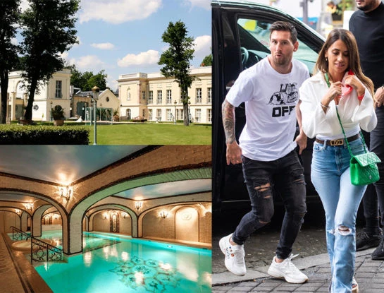 ¡Exclusivo! Las fotos de la lujosa mansión que le gustó a Antonela Roccuzzo para vivir con Leo Messi y sus hijos: es un palacio, tiene cine y casa de huéspedes