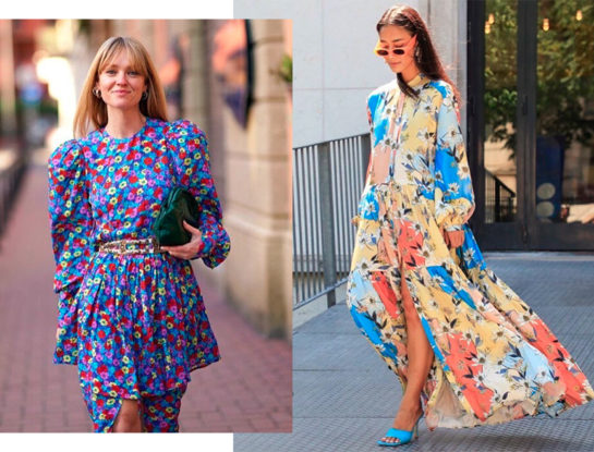 ¡Floreció la temporada! Las flores se estampan aportando alegría y mucho color