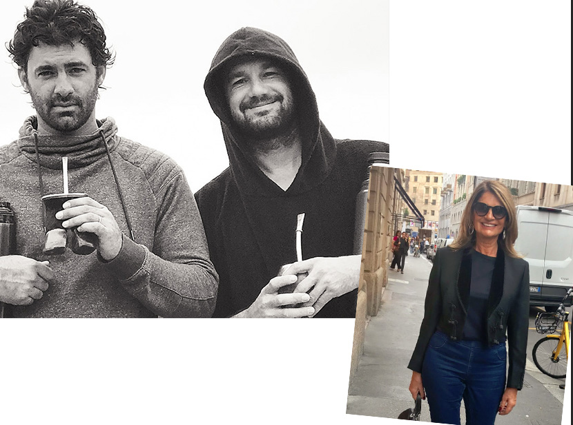 Teresa Calandra presentó a sus hijos Hassen y Diego Balut: viven en Uruguay y se dedican a la arquitectura