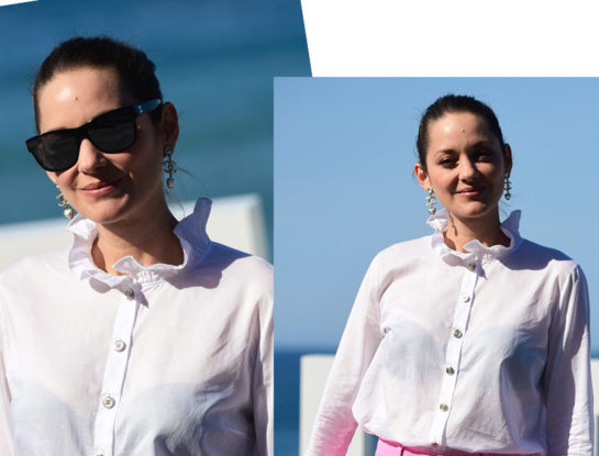 Esta temporada, Marion Cotillard lleva los pantalones bien puestos