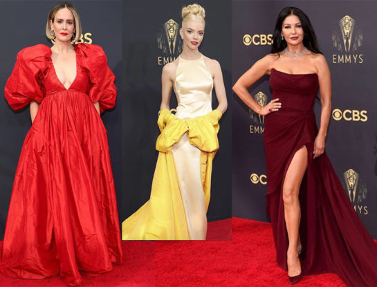 Looks a todo color en la red carpet de los Emmys 2021: la mejor vidriera para inspirarte y encontrar el mejor vestido de fiesta