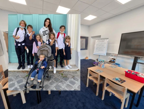 Los hijos de Wanda Nara van a un colegio diferente del de los Messi: cuál es y cuánto sale