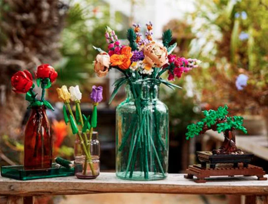 Conocé la colección botánica de Lego: flores para armar (y amar)