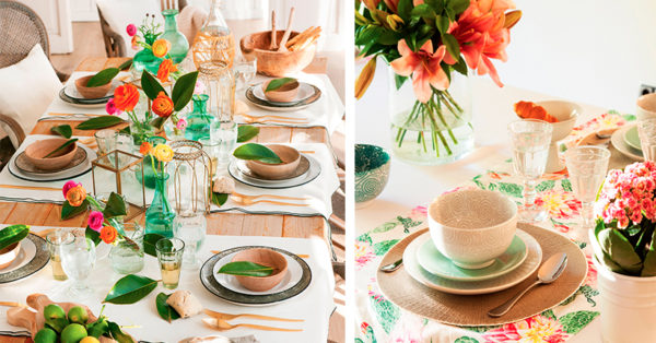 Las mesas se visten de primavera: mirá estas ideas súper decorativas –  Revista Para Ti
