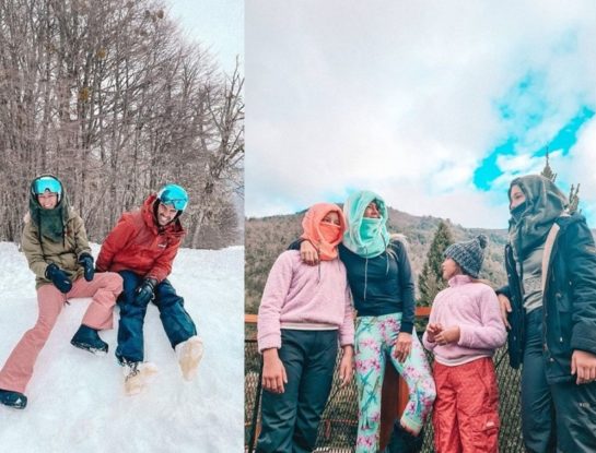 Las fotos de las primeras vacaciones de Nicole Neumann con José Manuel Urcera y sus hijas