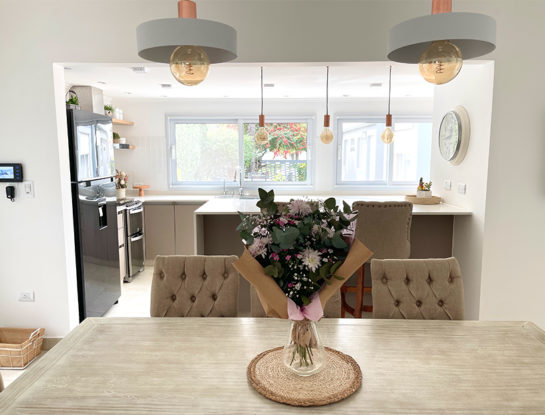 Antes y después: inspirate con la increíble renovación de una cocina y un comedor