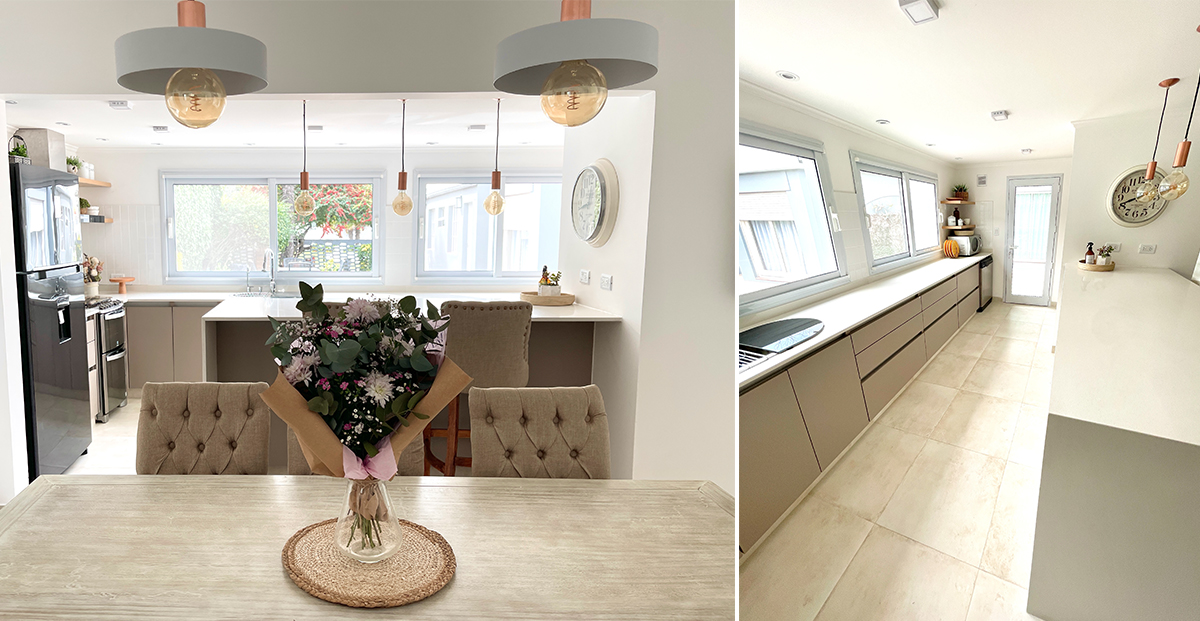Antes y después: inspirate con la increíble renovación de una cocina y ...