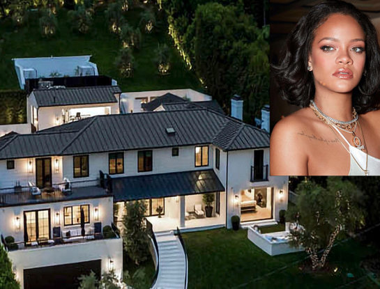 Rihanna puso en alquiler su espectacular mansión de Beverly Hills: tiene 5 habitaciones, 7 baños y vistas increíbles repletas de vegetación