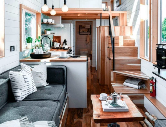 Recorremos por dentro una tiny house rodante con todas las comodidades: tiene detalles deco que te van fascinar