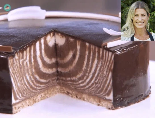 La receta de la Torta Cebra de Bake Off Argentina y los consejos de Pamela Villar para prepararla