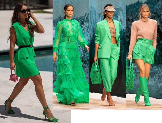 Vestite de verde: así se lleva el color estrella de esta temporada