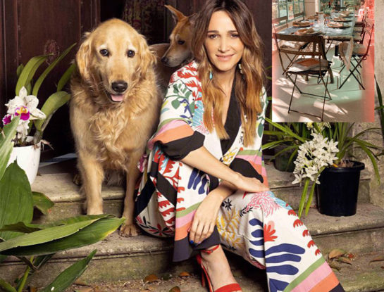 Vero Lozano moderniza su invernadero con una técnica deco que es furor