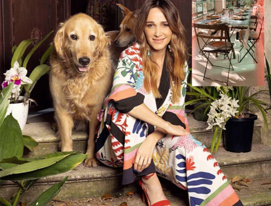 Vero Lozano moderniza su invernadero con una técnica deco que es furor