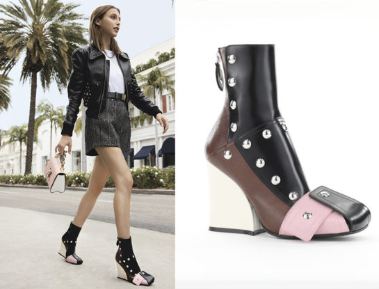 ¡Muy originales! Con un toque punk y chic, Louis Vuitton presentó sus nuevos diseños de zapatos