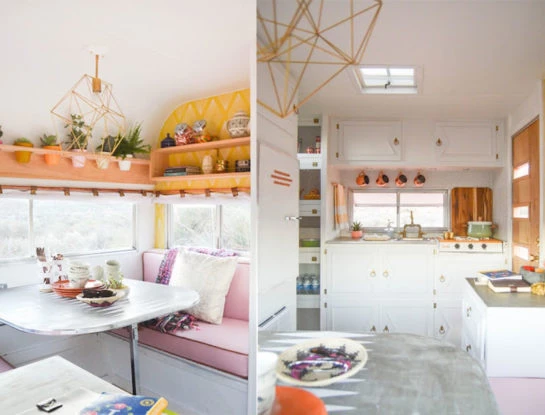 Antes y después: inspirate con la increíble transformación de esta pequeña casa rodante