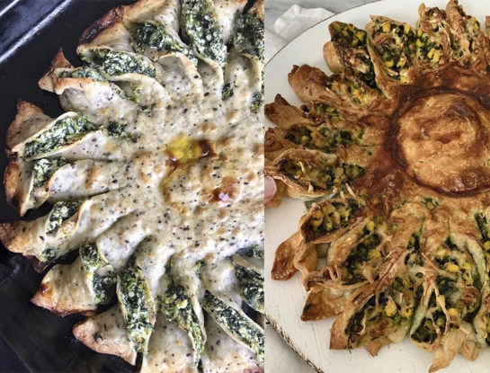 Tarta crocante de espinacas (para sumar a la picada)