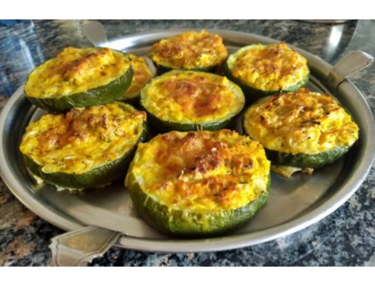 Zapallitos rellenos super fáciles