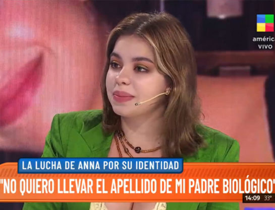 Anna Chiara, la hija de Andrea del Boca, reveló por qué quiere cambiarse el apellido