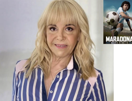 Qué dijo Claudia Villafañe de la serie de Diego Maradona