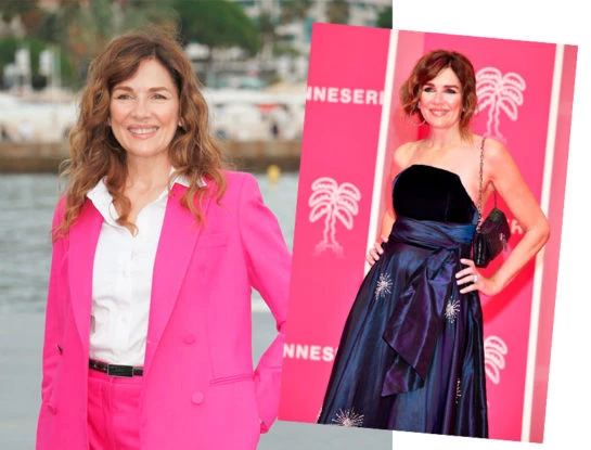 Los dos looks con los que Andrea Frigerio deslumbró en Cannes