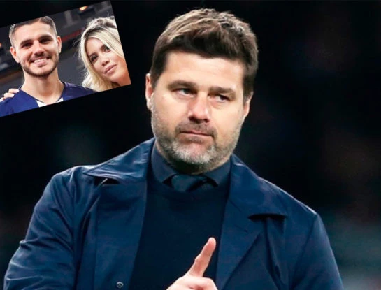 Mauricio Pochettino, el entrenador de PSG, involucrado en el caso Mauro Icardi y Wanda Nara: "Mauro tiene un problema personal"