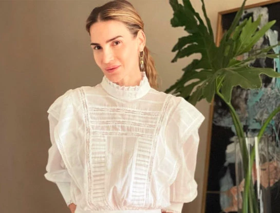 María Vazquez tiene las blusas más románticas de la temporada