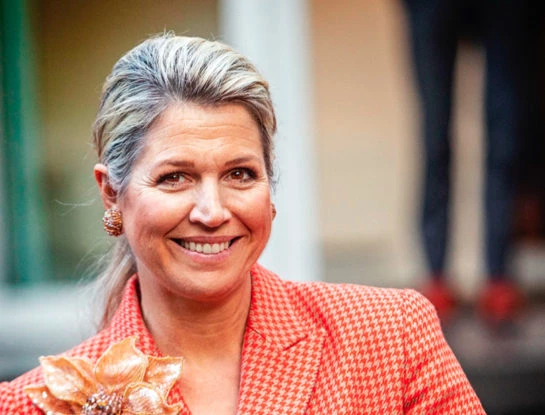 Orange is the new black: Máxima se vuelve la embajadora del color naranja