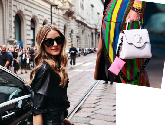 Olivia Palermo presenta la cartera blanca,  el accesorio "it" de la temporada