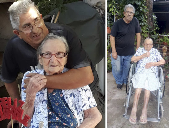 Día de la Madre: un hijo, su mamá de 102 años y una espectadora que se conmueve con esta relación tan única... ¡Para emocionarse!