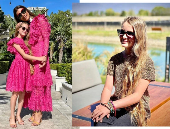 Bella, la hija de Flor de la V, una verdadera it girl: así está hoy a sus 10 años y éstos son sus looks que marcan tendencia