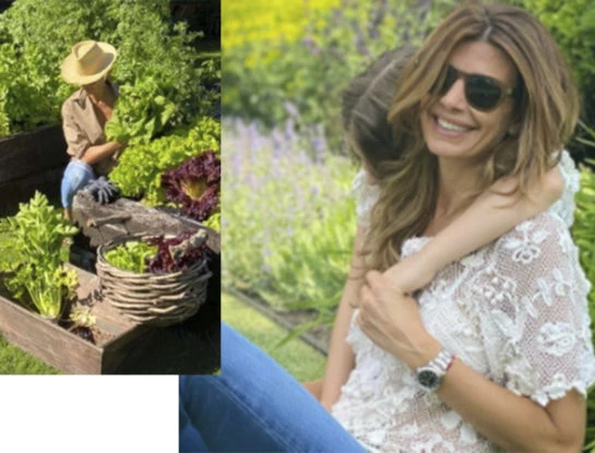 El look casual con el cual Juliana Awada arrancó su Día de la Madre