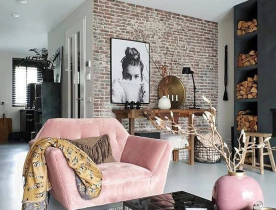 Tendencia deco: las paredes de ladrillo a la vista conquistan los interiores
