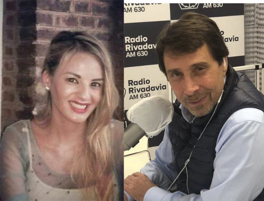 Quién es Lucía Auat, la mujer "poco conocida"de Eduardo Feinmann: acaban de ser padres; ella tiene 36 años, es abogada y están juntos desde 2017