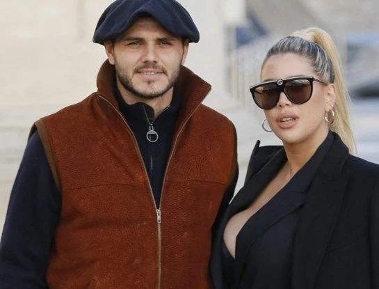 Mauro Icardi le puso el toque argentino al desfile de Louis Vuitton en París