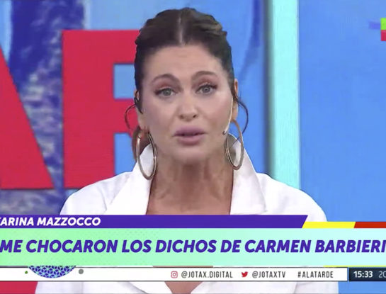 Karina Mazzocco, muy dura con Carmen Barbieri: "Me chocó que dijera que uno los actores denunciantes de 'Cebollitas' está mintiendo"